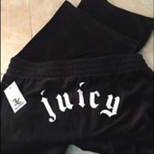 Juicy couture velour track pant